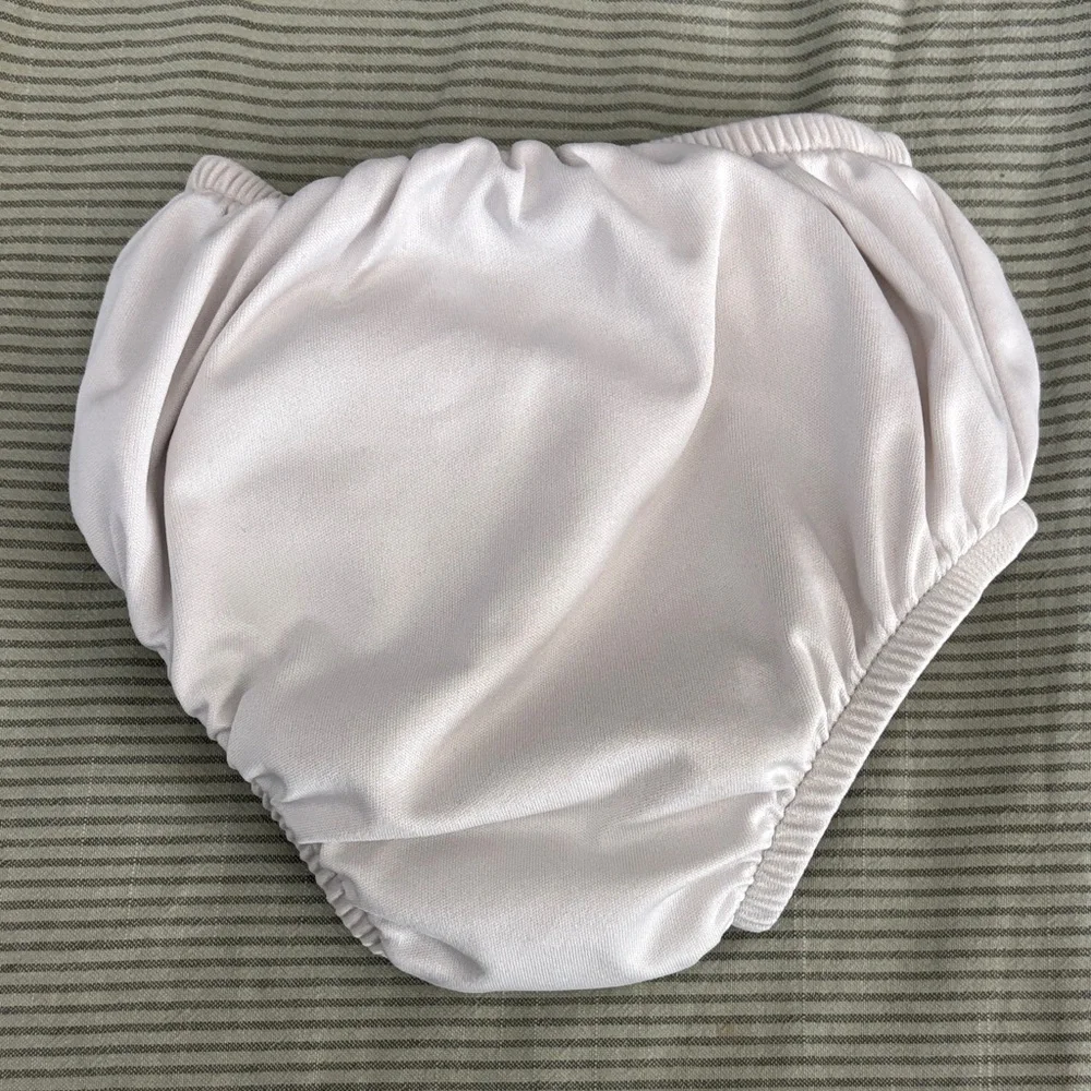 Kids White Swim Diaper - Green Sprouts